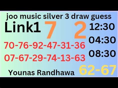 Joo Music Lottery.